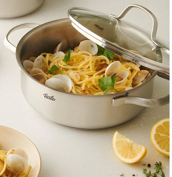 HRNIEC NA PEČENIE, ušľachtilá oceľ, 16 cm Fissler - Hrnce na varenie