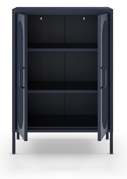 Tmavomodrá skrinka 70x100 cm Diora – Marckeric
