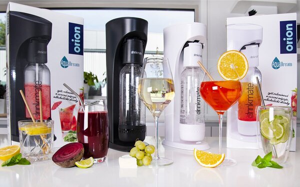 Výrobník sýtených nápojov Drinkmate Aquadream