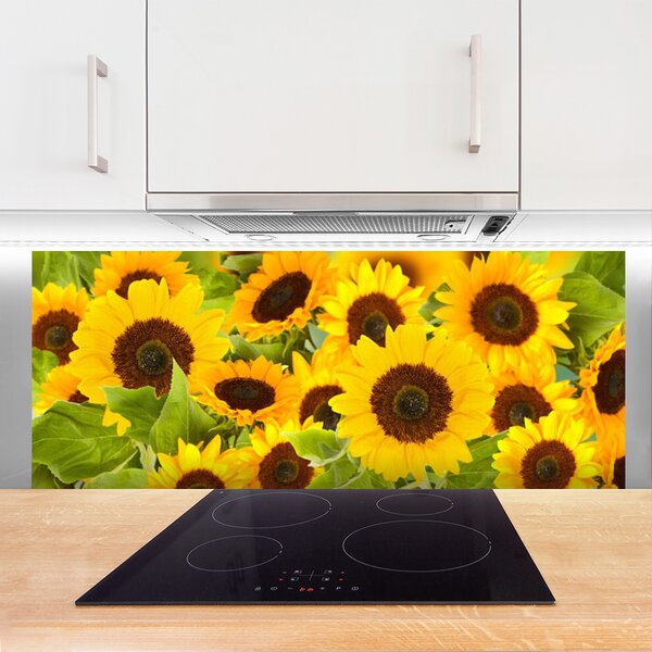 Nástenný panel  Slnečnica 125x50 cm