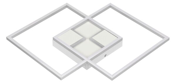 STROPNÉ LED SVIETIDLO, 42/42/4,5 cm Boxxx - Interiérové svietidlá