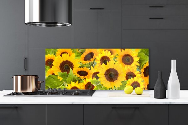 Nástenný panel  Slnečnica 125x50 cm