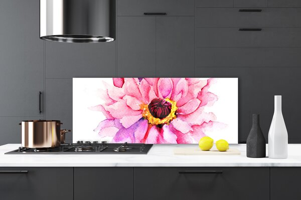 Nástenný panel  Kvet 125x50 cm