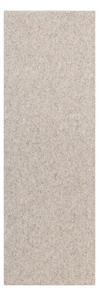 Sivokrémový prateľný behúň 80x240 cm Rocco Dark Cream – Elle Decoration