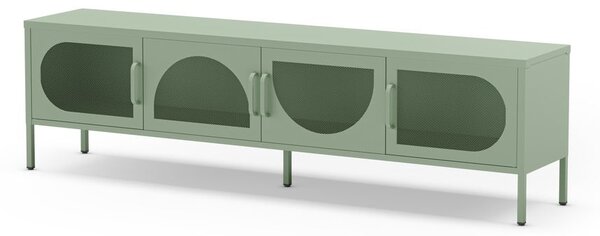 TV stolík v mentolovej farbe 180x50 cm Tayra – Marckeric