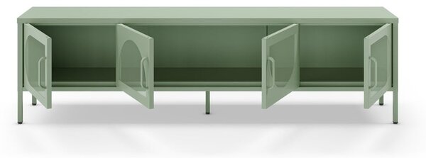 TV stolík v mentolovej farbe 180x50 cm Tayra – Marckeric