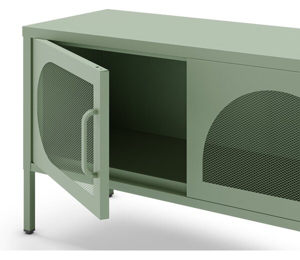 TV stolík v mentolovej farbe 180x50 cm Tayra – Marckeric