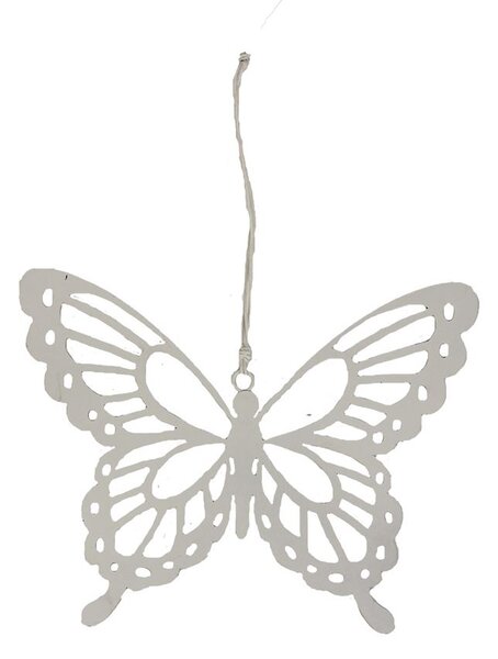 Závesný motýľ biely K1444-01