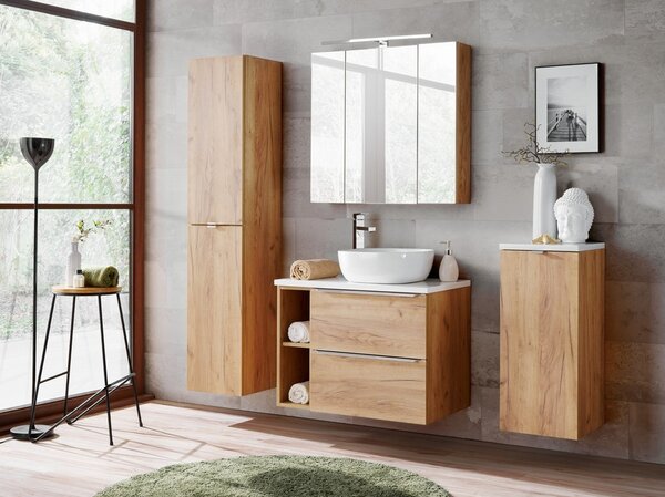 Regál do kúpeľne CAPRI Oak 810