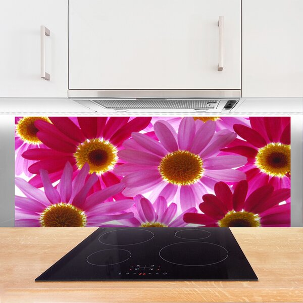 Nástenný panel  Kvety 125x50 cm