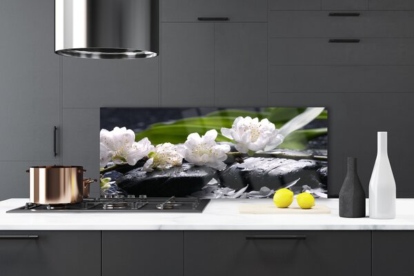 Nástenný panel  Kvet kamene 125x50 cm