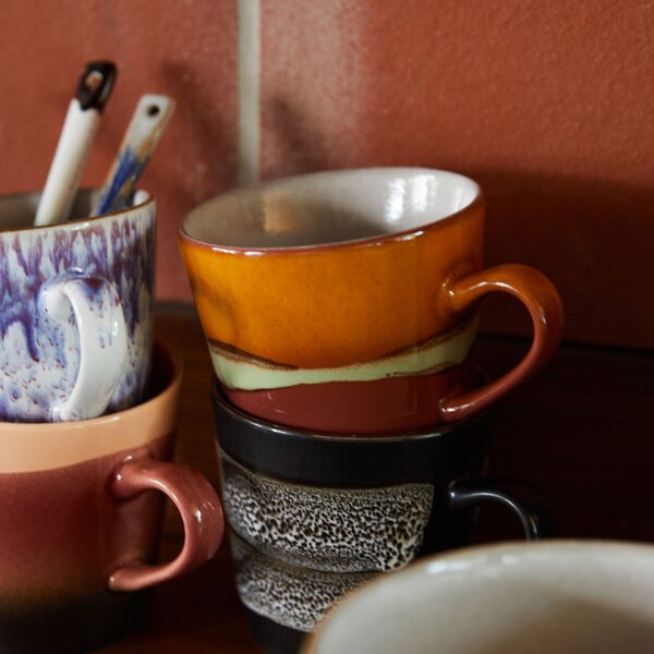 Kameninový hrnček na americano 70's Clay 250 ml