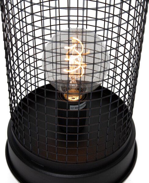Moderná stolová lampa šedá 52 cm - Horario