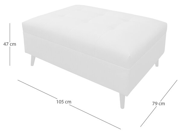 ROHOVÁ SEDAČKA, textil, sivá MID.YOU - Sedačky, Online Only