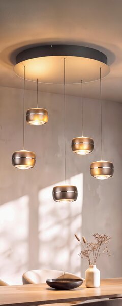 ZÁVESNÉ LED SVIETIDLO, 52,5/180 cm Dieter Knoll - Interiérové svietidlá
