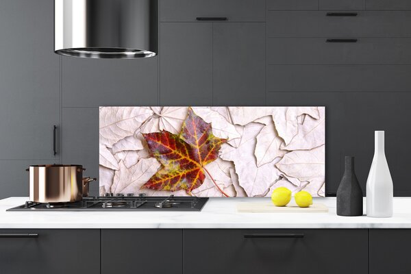Nástenný panel  Listy rastlina 125x50 cm