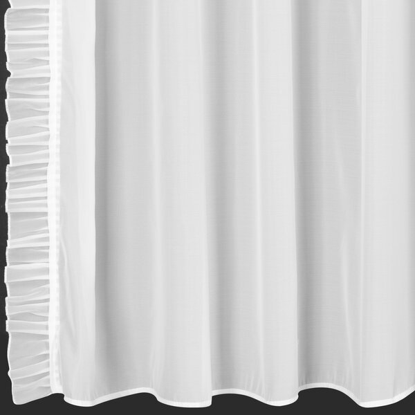 ZÁCLONA NA PÁSKE KAREN 140X270 CM BIELA