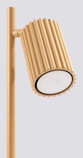 Stolová lampa v zlatej farbe (výška 43 cm) Gleam – Sollux