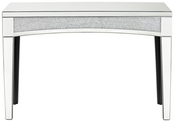 KONZOLOVÝ STOLÍK, strieborná, 120,5/81/35,5 cm Xora - Stolíky do obývačky