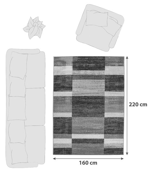 TKANÝ KOBEREC, 160/220 cm béžová Boxxx - Koberce