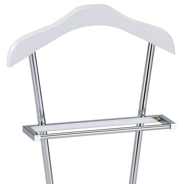 Autronic NEMÝ SLUHA - moderný kovový biely - 110 cm, kov
