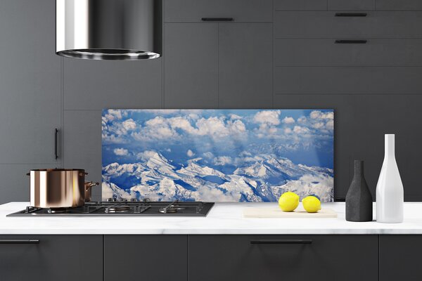 Nástenný panel  Hora mraky príroda 125x50 cm