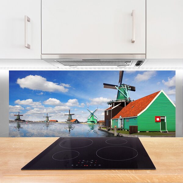 Nástenný panel  Dom architektúra 125x50 cm