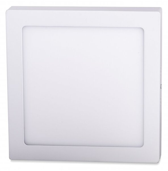 Biely prisadený LED panel hranatý 300 x 300mm 24W Economy Farba svetla Denná biela