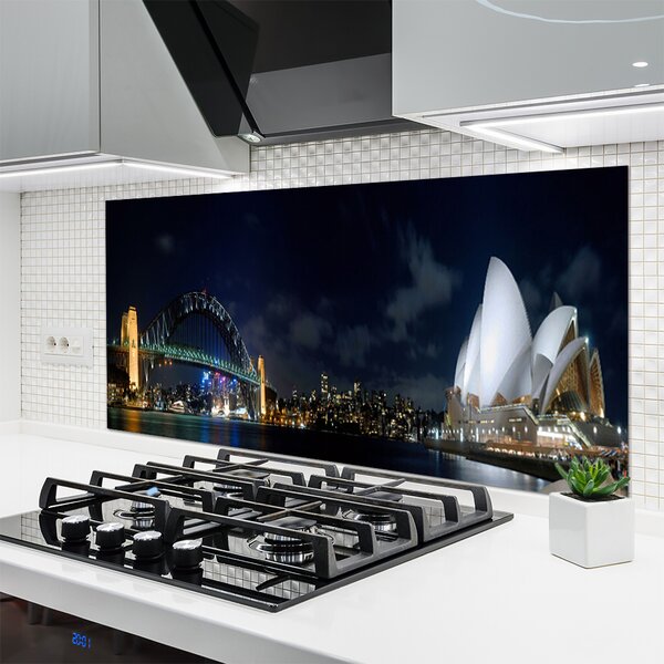 Nástenný panel  Sydney most architektúra 140x70 cm