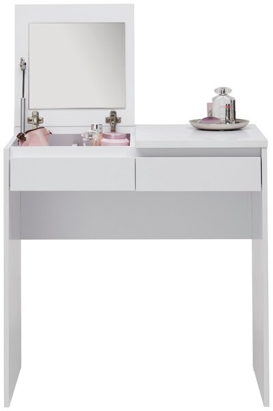 TOALETNÝ STOLÍK, biela, 80/48/78,9 cm Carryhome - Toaletné stolíky