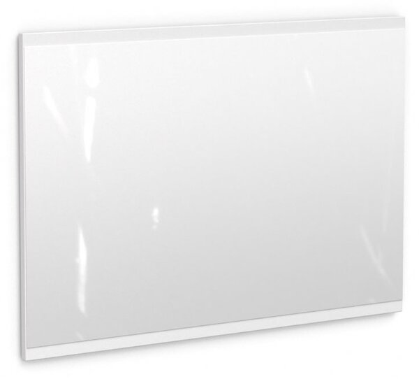 DREVONA Zrkadlo do kúpeľne 90x60 biela REA REST 8