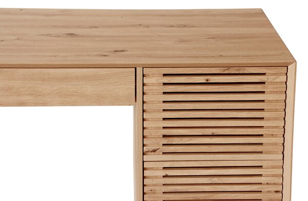 PÍSACÍ STÔL, dub artisan, 140/60/75 cm Hom`in - Kancelárske stoly
