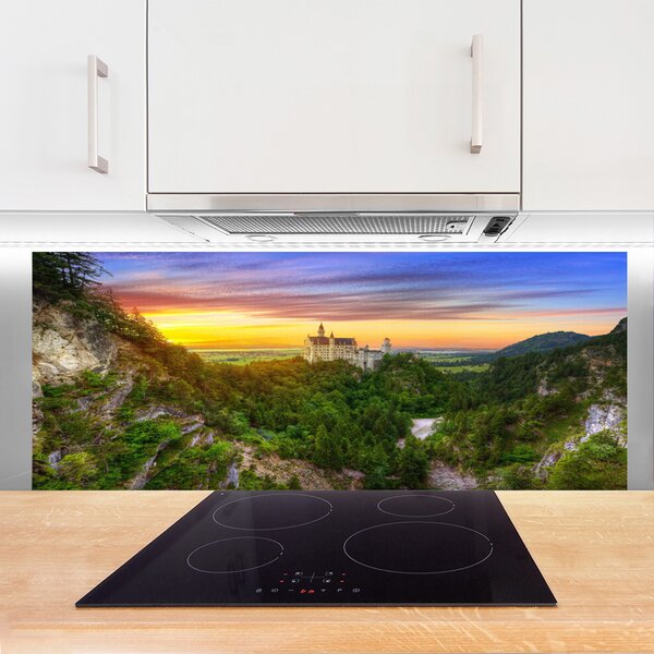Nástenný panel  Hory príroda 125x50 cm
