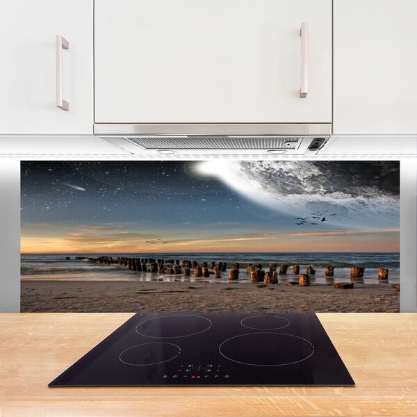 Nástenný panel  Oceán pláž príroda 125x50 cm