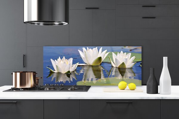 Nástenný panel  Kvety rastlina 125x50 cm