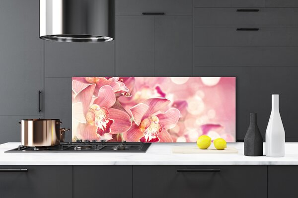 Nástenný panel  Kvety rastlina 125x50 cm