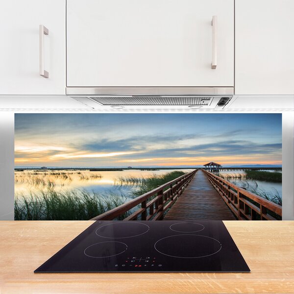 Nástenný panel  Most architektúra 125x50 cm