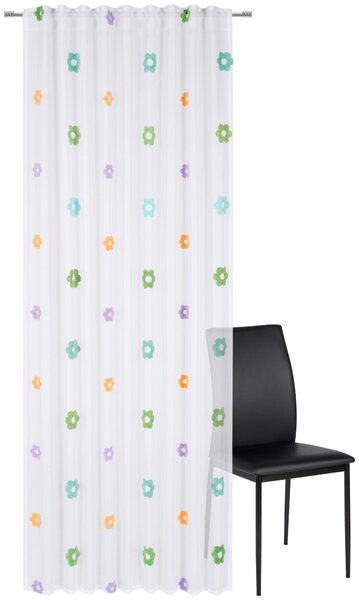HOTOVÝ ZÁVES, priehľadné, 140/245 cm Esposa - Záclony & závesy