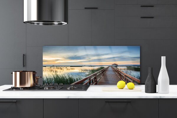 Nástenný panel  Most architektúra 125x50 cm
