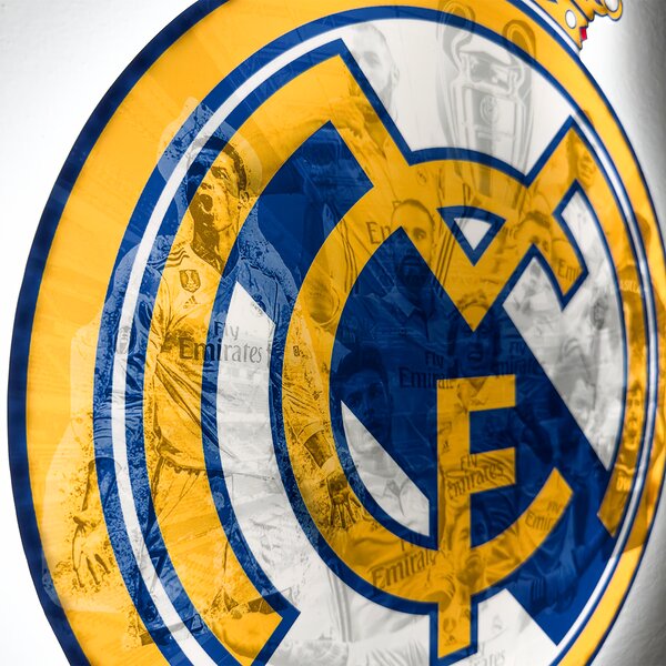 Svietiaci obraz Logo Real Madrid CF - Legendy II