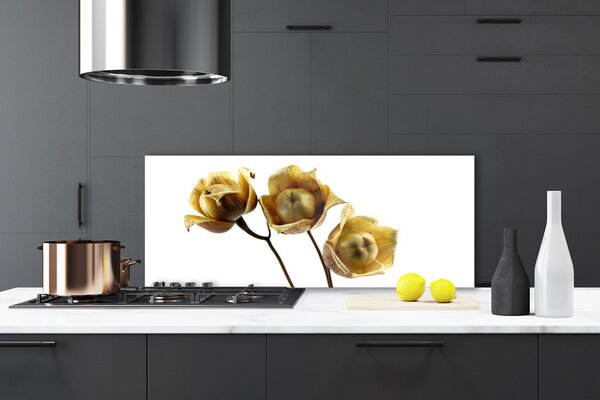 Nástenný panel  Kvety rastlina 125x50 cm