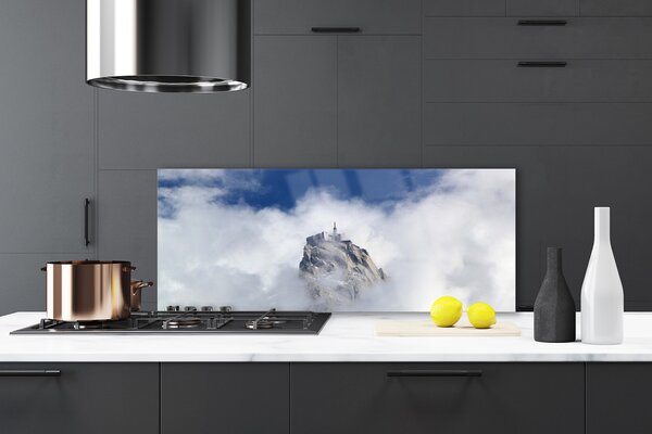 Nástenný panel  Hora mraky príroda 125x50 cm