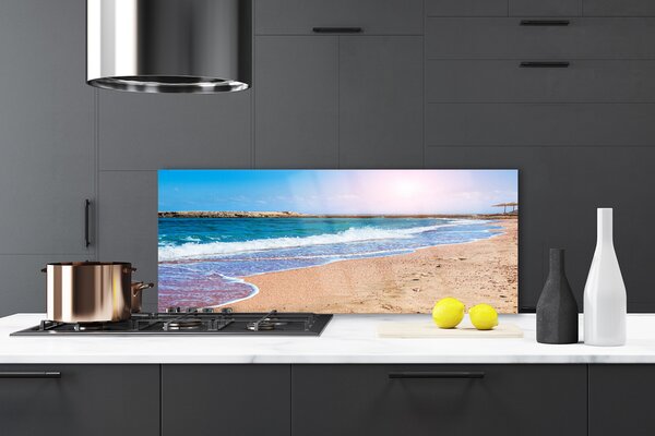 Nástenný panel  Oceán pláž príroda 125x50 cm