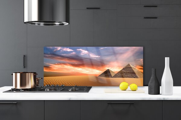 Nástenný panel  Púšť pyramídy 125x50 cm