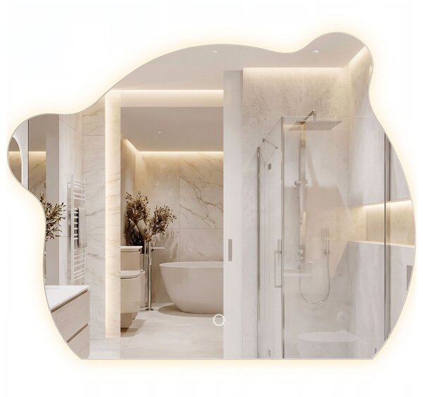 Nástenné LED zrkadlo YH-BL-3 70x85cm
