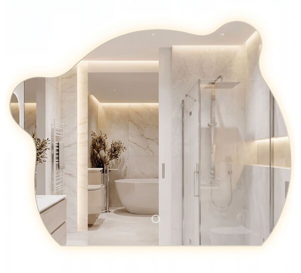 Nástenné LED zrkadlo YH-BL-3 70x85cm