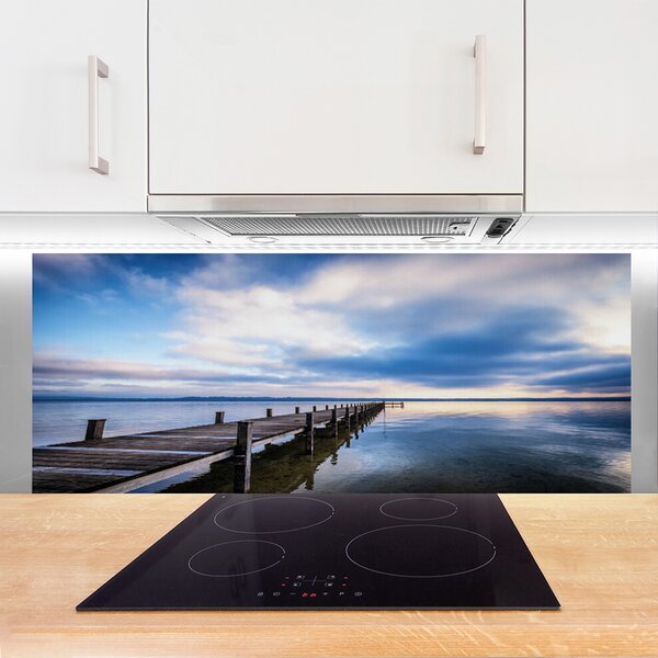 Nástenný panel  Most more architektúra 125x50 cm
