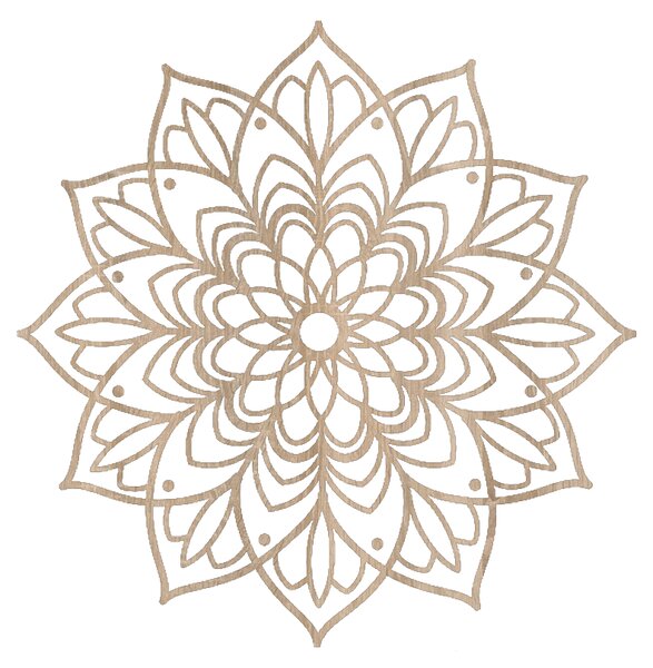 Drevený obraz na stenu - Mandala Harmónie