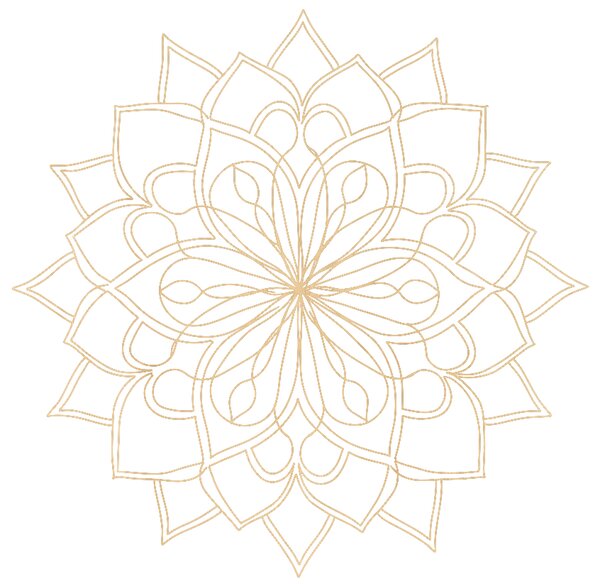 Drevený obraz na stenu - Mandala Sila Rovnováhy