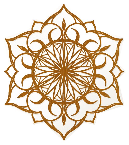 Drevený obraz na stenu - Mandala Energia kruhu